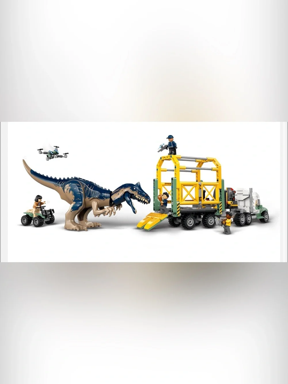 LEGO Jurassic World 76966 Dinosaur Missions: Allosaurus Transport Truck RETIRED